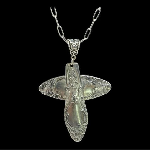 "Spoon" Cross VTG Aldine 1825 Demitasse Spoon by G Rodgers AI Silver Plated - Picture 9 of 13